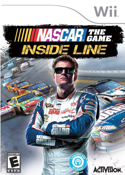 NASCAR The Game: Inside Line box art for Wii